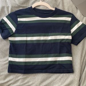 Stripe brandy shirt/baby tee